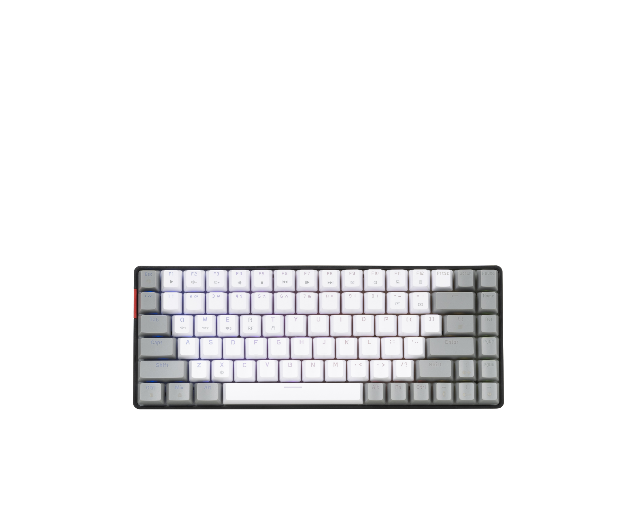 Bàn phím chơi game cơ E-Dra EK384 Triple Mode Beta Red Switch